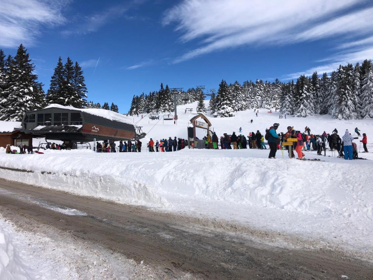 Charmant Studio Cabine Cocoon A 100 M Des Pistes シャンルッス エクステリア 写真
