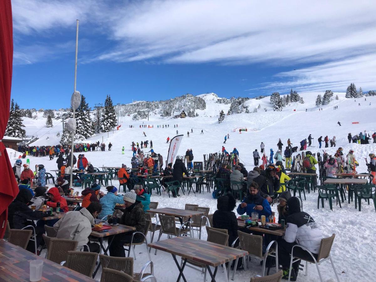 Charmant Studio Cabine Cocoon A 100 M Des Pistes シャンルッス エクステリア 写真
