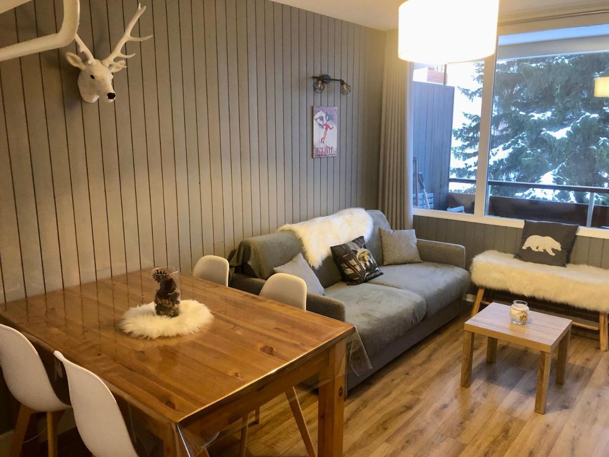Charmant Studio Cabine Cocoon A 100 M Des Pistes シャンルッス エクステリア 写真