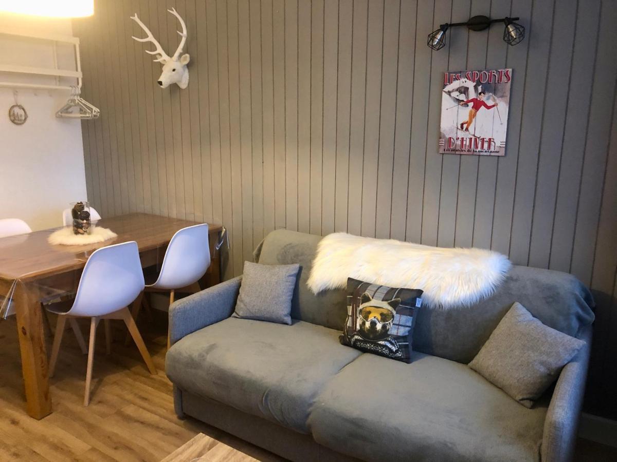 Charmant Studio Cabine Cocoon A 100 M Des Pistes シャンルッス エクステリア 写真
