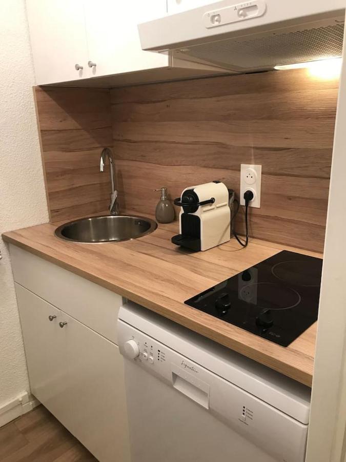 Charmant Studio Cabine Cocoon A 100 M Des Pistes シャンルッス エクステリア 写真