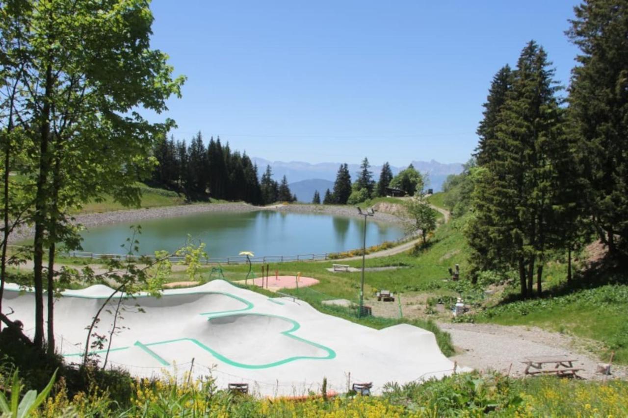 Charmant Studio Cabine Cocoon A 100 M Des Pistes シャンルッス エクステリア 写真